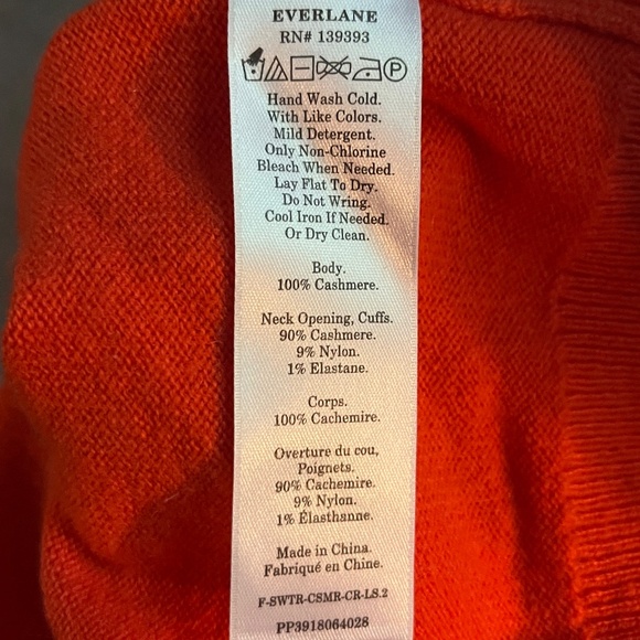 EVERLANE The Cashmere Crew Sweater - Picture 3 of 3